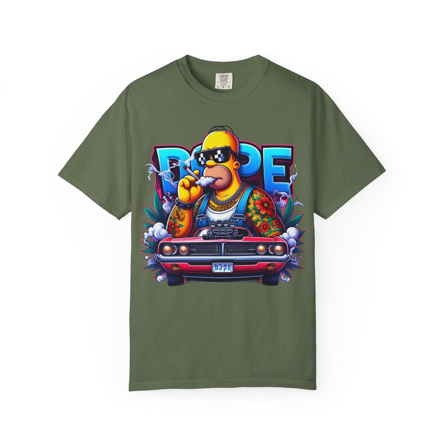 Urban Vibe Graphic Tee - Streetwear, Casual Style, Gift for Him, Retro Animation, Summer Fashion, 420, Cannabis