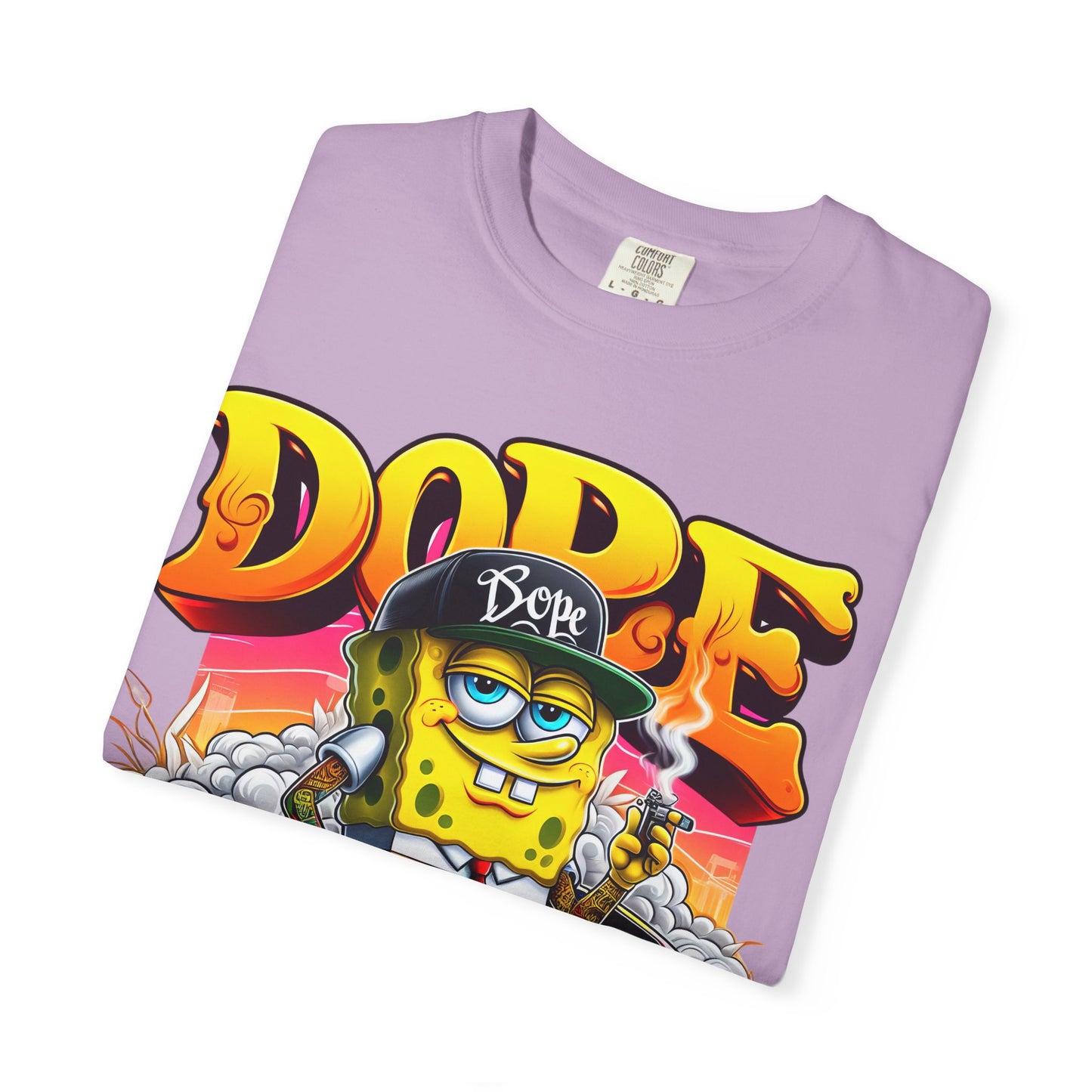 Dope SpongeBob Unisex T-shirt | Streetwear, Casual Wear, Graphic Tee, 420, Cannabis