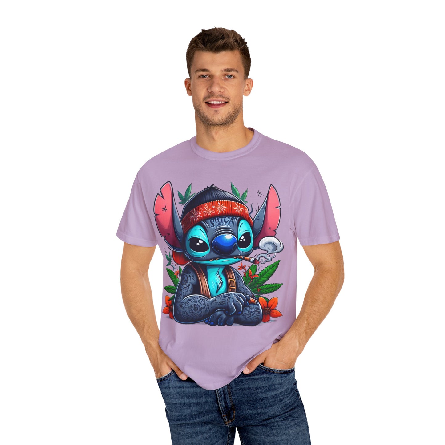 Funky Alien-Inspired Unisex T-Shirt | Casual Wear, Gift for Kids, Vintage Style, Festival Fashion, Graphic Tee, 420, Cannabis