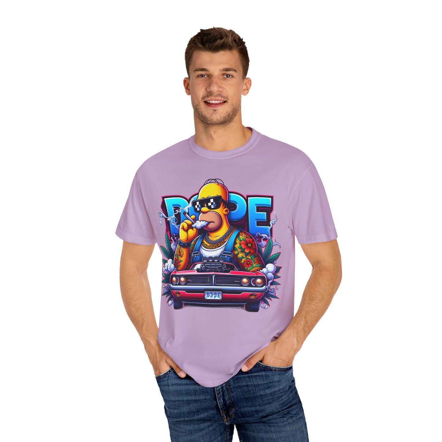 Urban Vibe Graphic Tee - Streetwear, Casual Style, Gift for Him, Retro Animation, Summer Fashion, 420, Cannabis