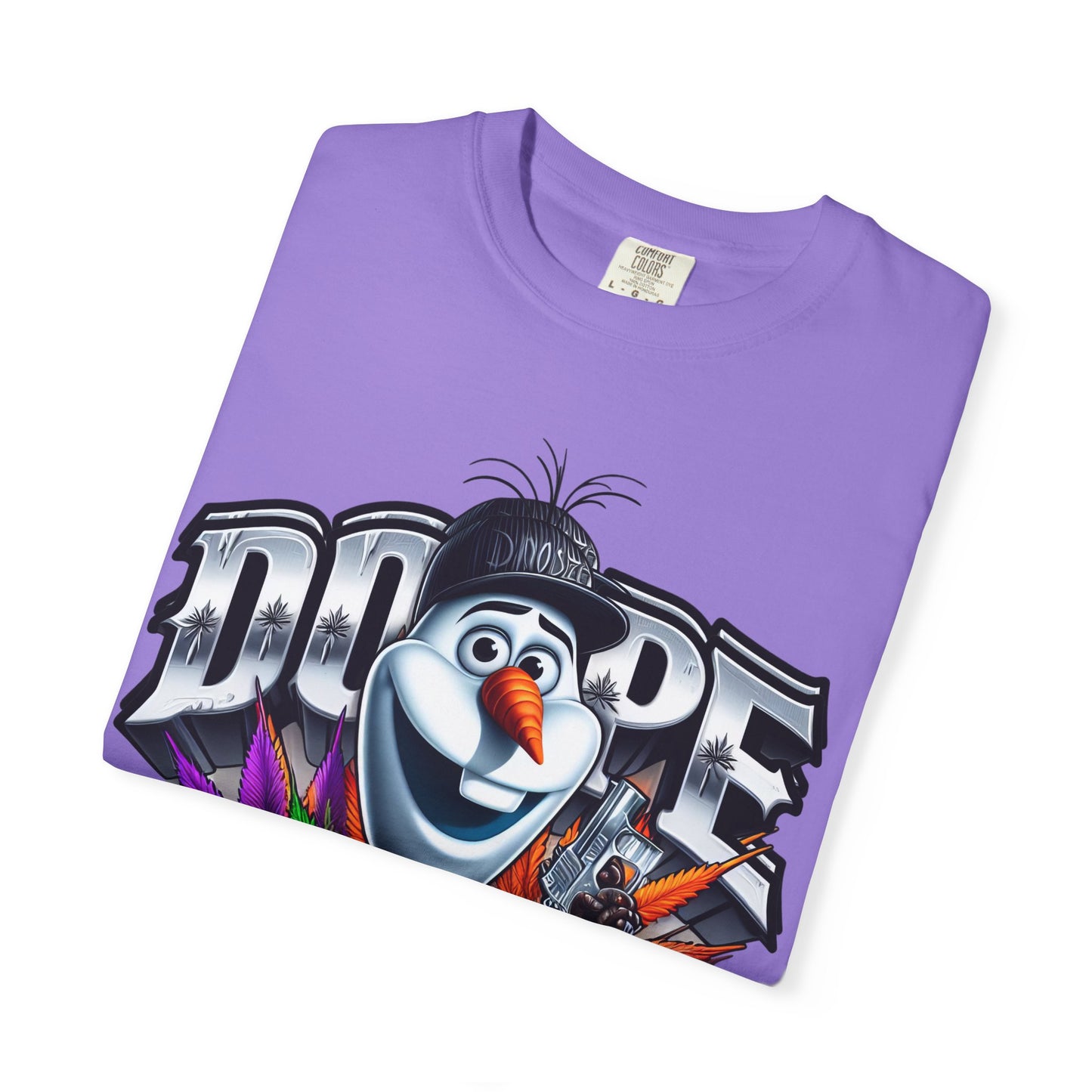 Dope Character Graphic Tee, Unisex T-Shirt for Casual Wear, Perfect Gift for Car Lovers, Cartoon Fan Apparel, Unique Statement Piece, 420, Cannabis