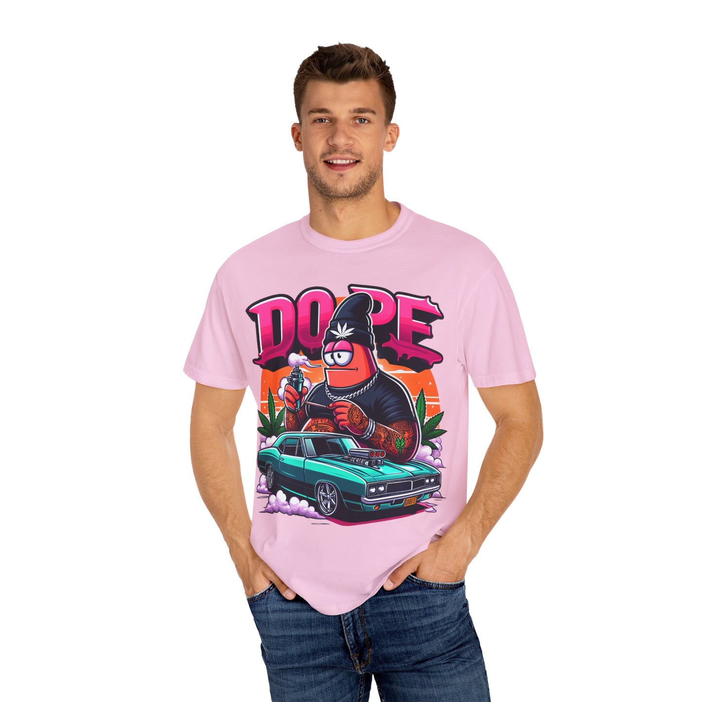 Dope Vibes Unisex T-shirt, Graphic Tee for Streetwear, Cool Casual Outfit, Gift for Artists, Hip Hop Culture Clothing, Cannabis, 420