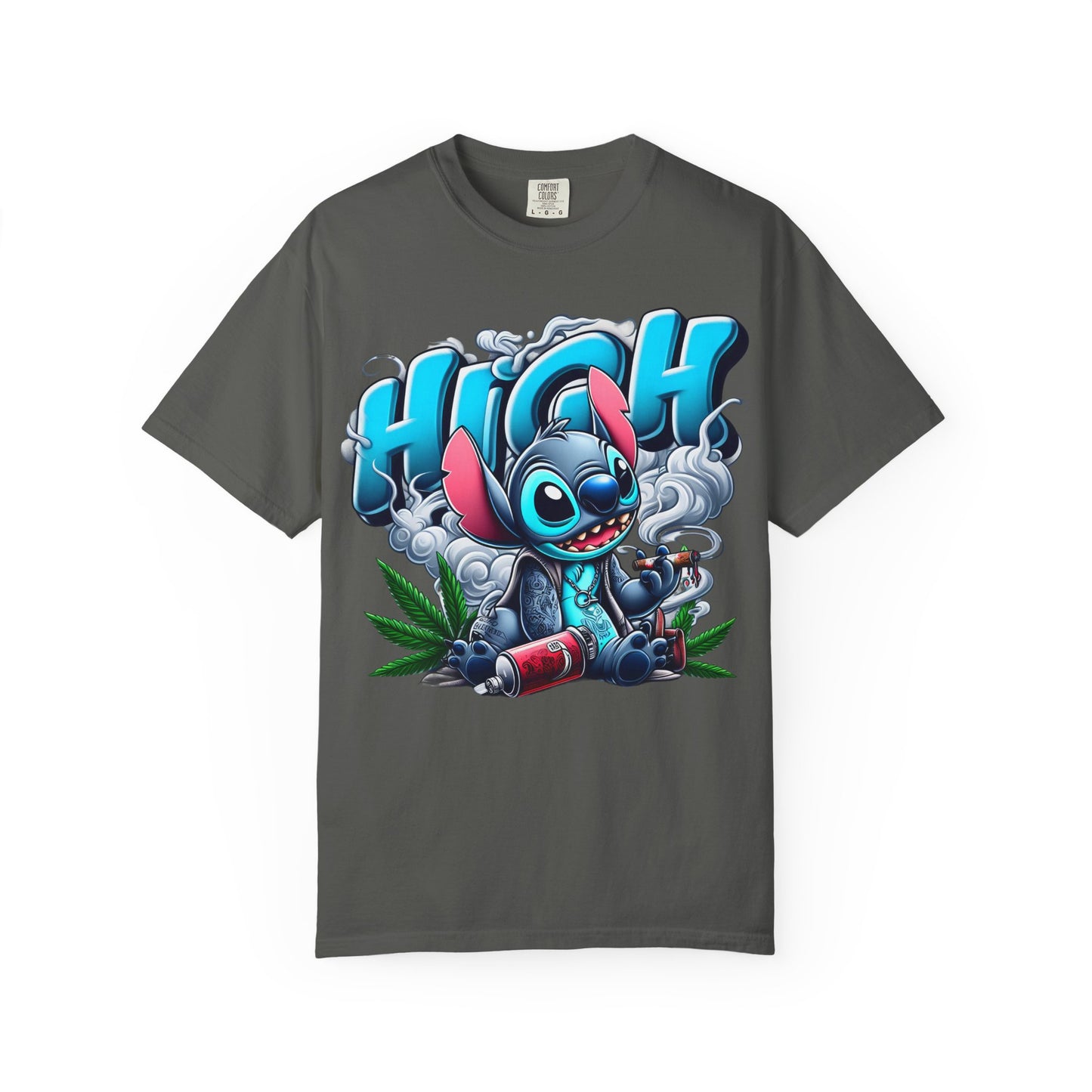 High Vibe Unisex T-Shirt, Chill Graphic Tee, Streetwear, Cannabis Culture, Gift for Stoners, Party Apparel, 420, Cannabis
