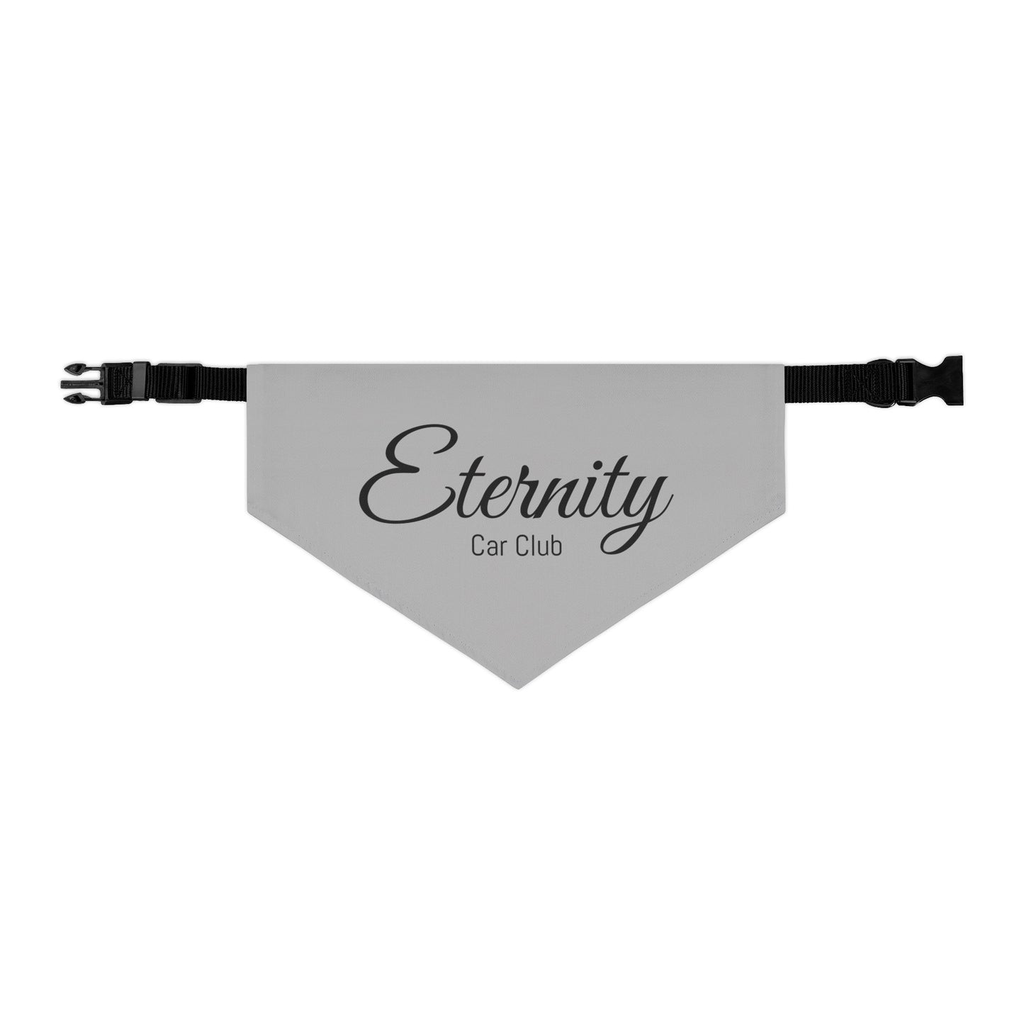 Stylish Pet Bandana Collar - Eternity Car Club Design for Dog Fashion Lovers