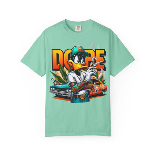 Dope Vibe Unisex Garment-Dyed T-Shirt | Streetwear Fashion, Casual Style, Hip Hop Merch, Graphic Tee, Cool Gift, Cannabis, 420