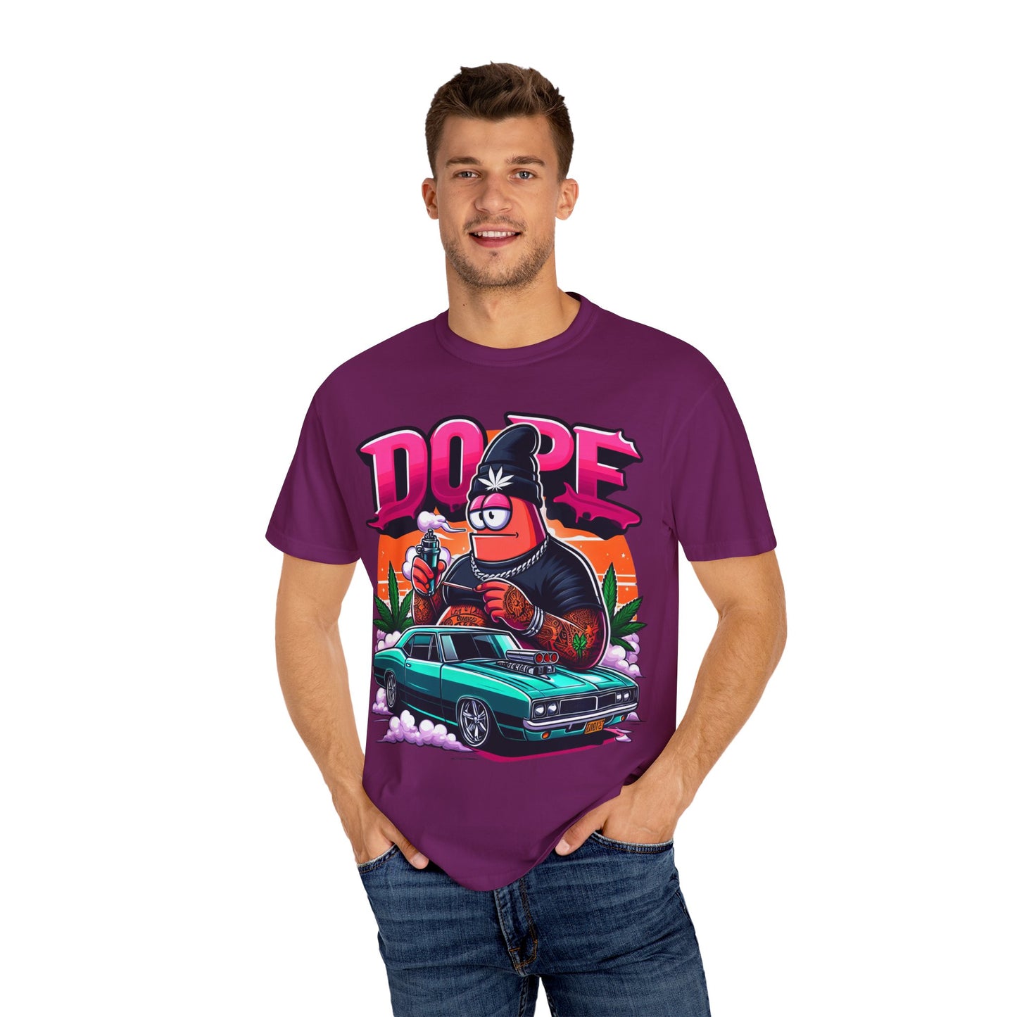 Dope Vibes Unisex T-shirt, Graphic Tee for Streetwear, Cool Casual Outfit, Gift for Artists, Hip Hop Culture Clothing, Cannabis, 420