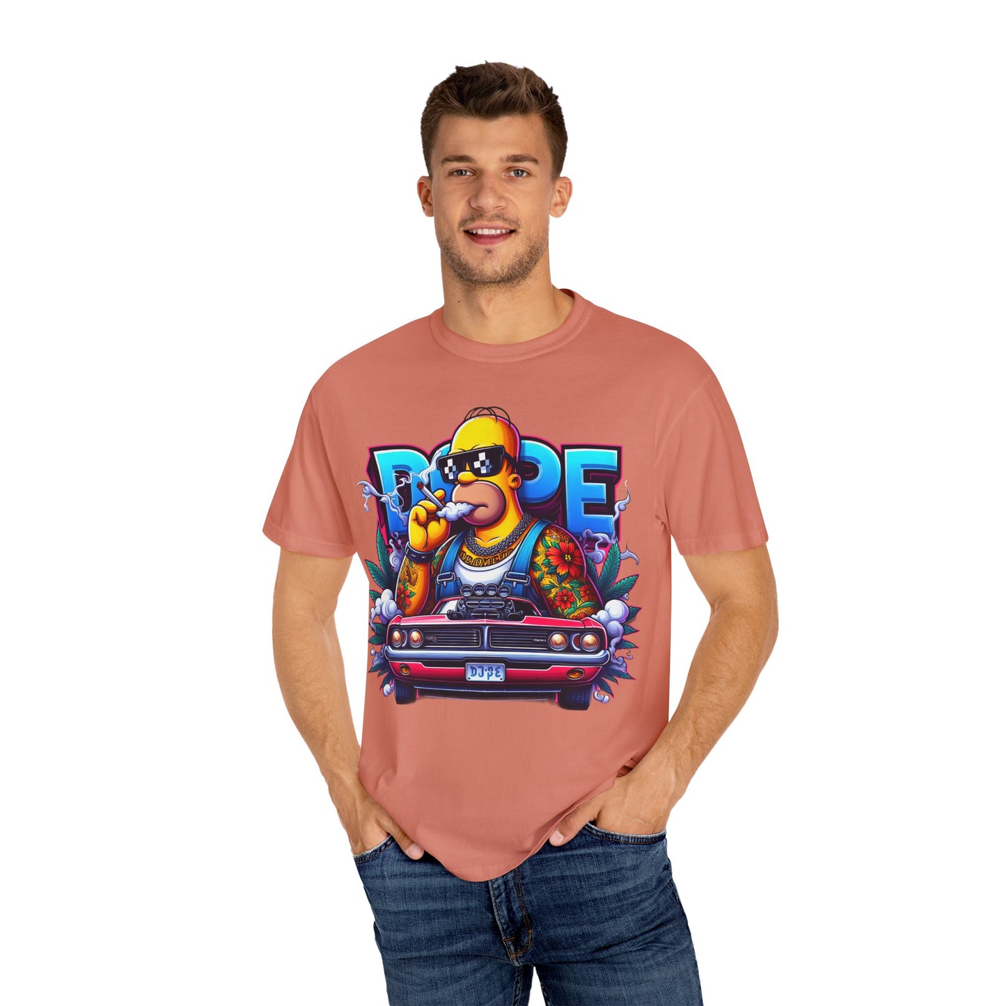 Urban Vibe Graphic Tee - Streetwear, Casual Style, Gift for Him, Retro Animation, Summer Fashion, 420, Cannabis