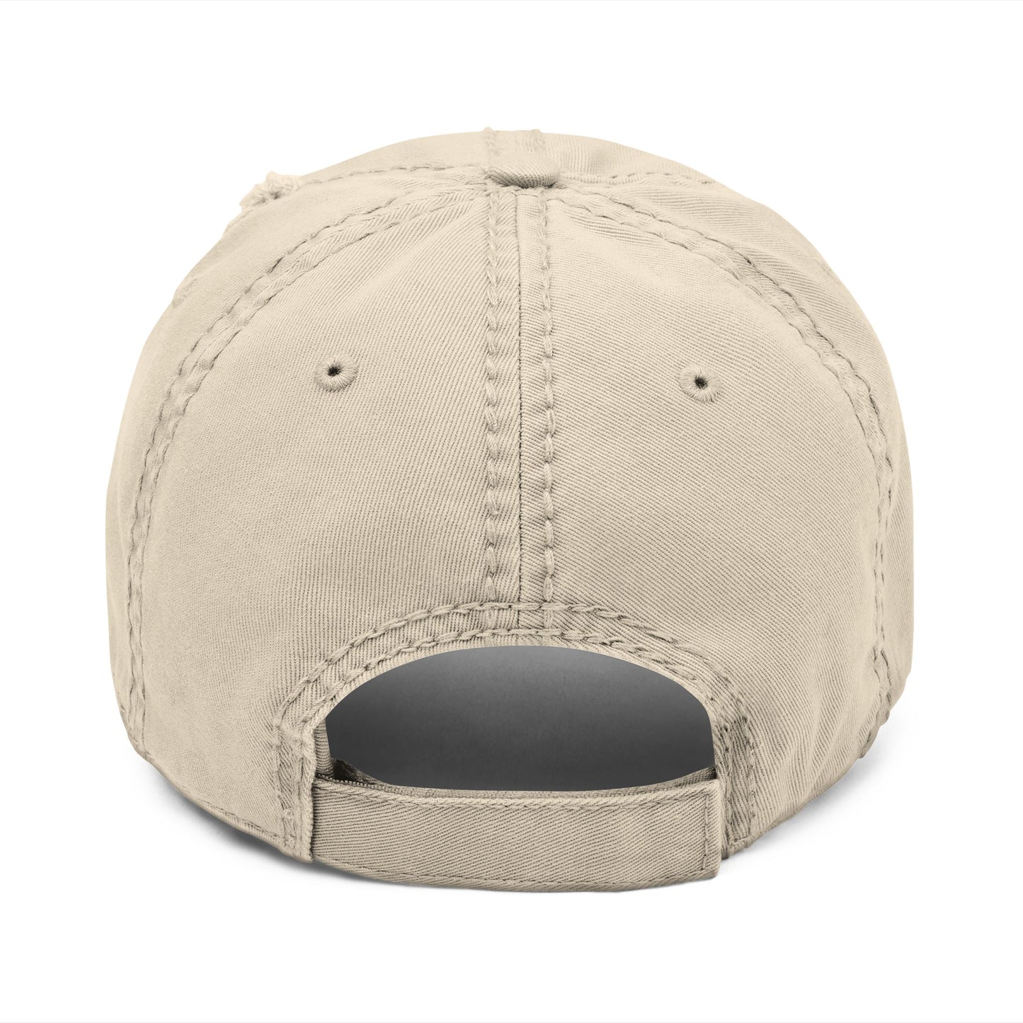 Embroidered Trendy Distressed Dad Hat