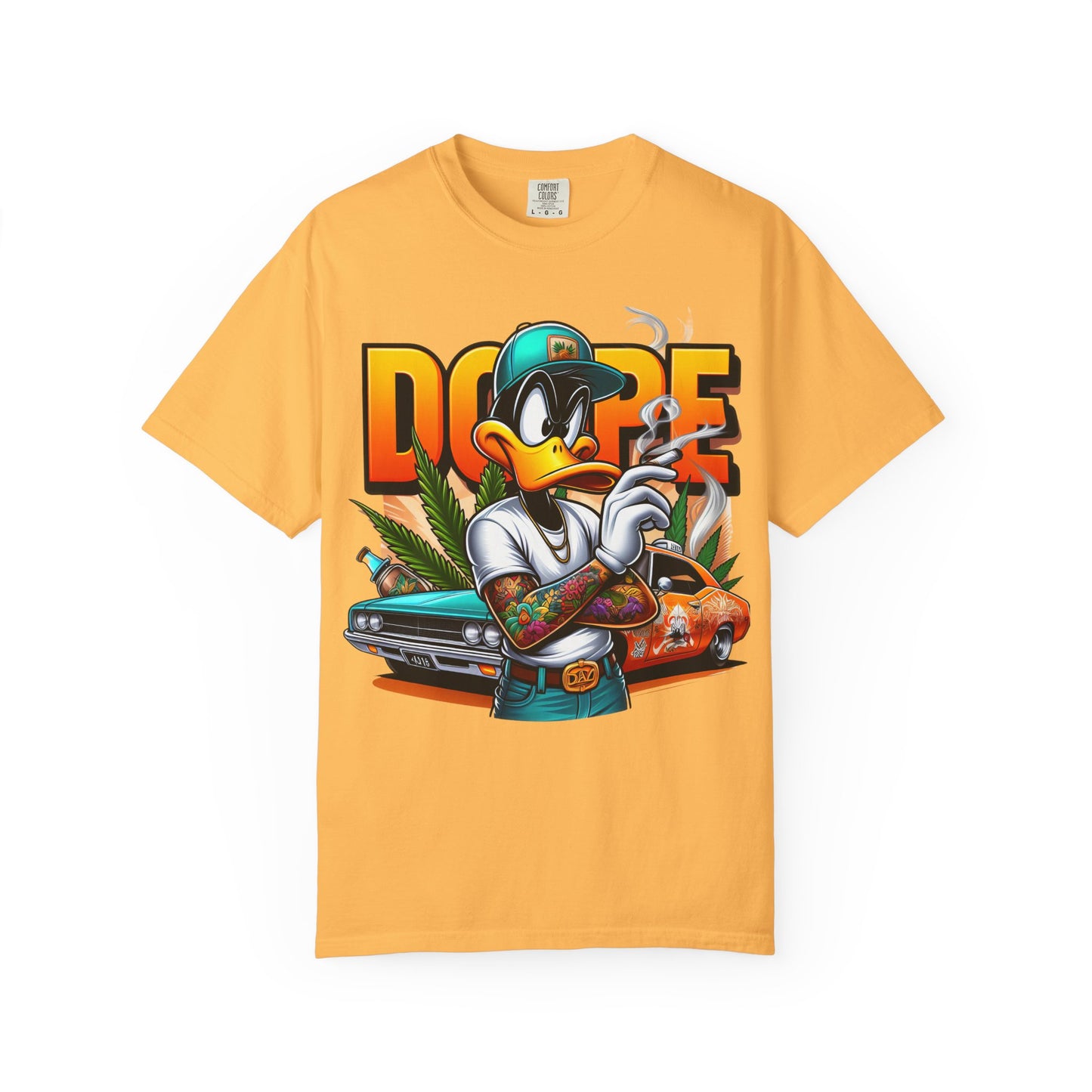 Dope Vibe Unisex Garment-Dyed T-Shirt | Streetwear Fashion, Casual Style, Hip Hop Merch, Graphic Tee, Cool Gift, Cannabis, 420