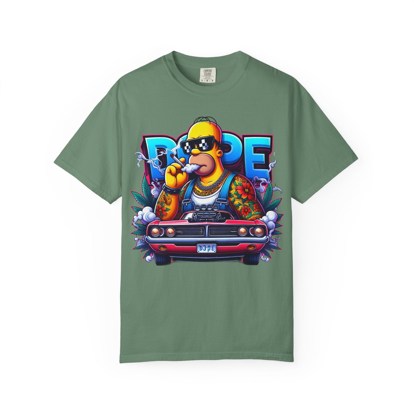 Urban Vibe Graphic Tee - Streetwear, Casual Style, Gift for Him, Retro Animation, Summer Fashion, 420, Cannabis