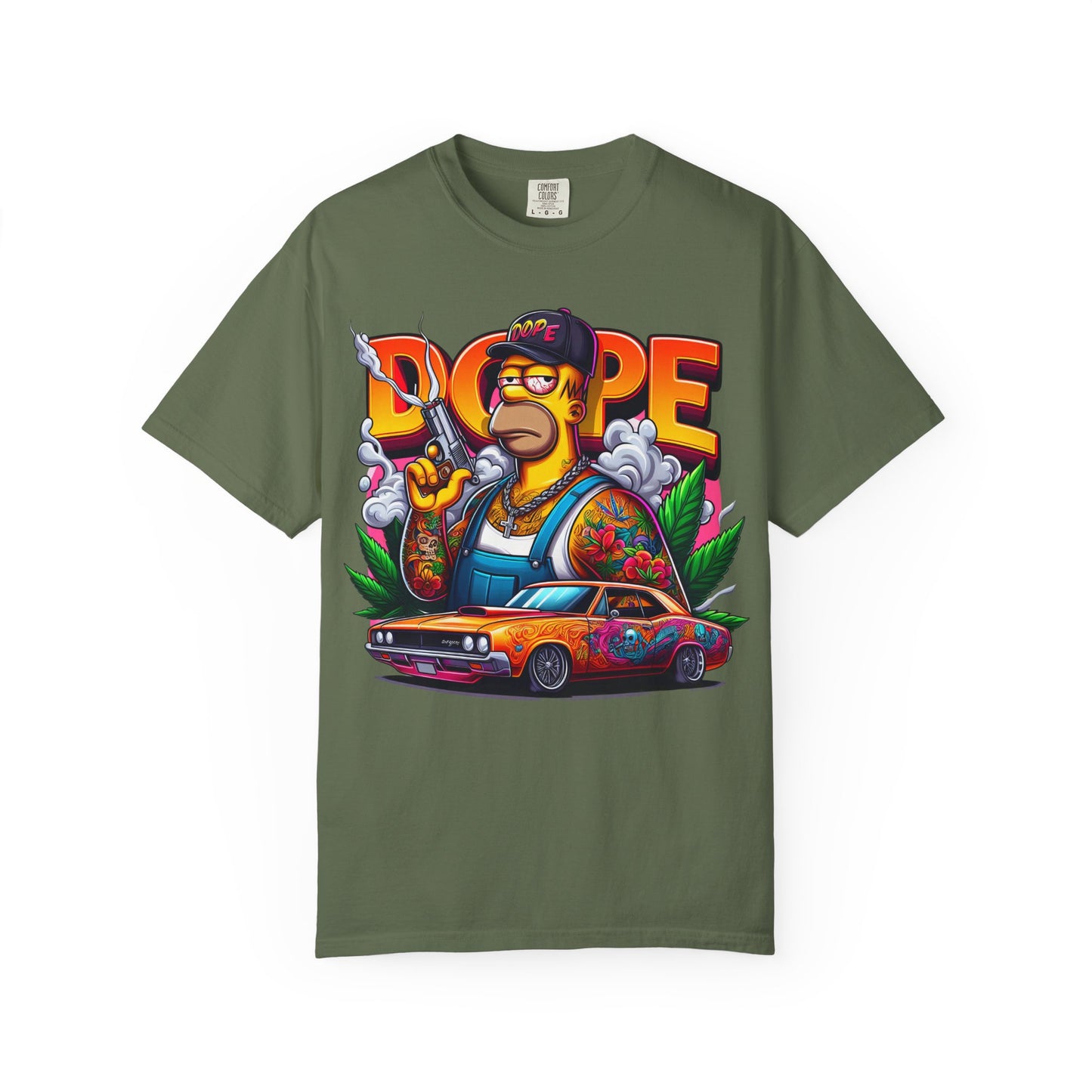 Dope Vibe Unisex T-shirt, Retro Graphic Tee, Streetwear Style, Casual Outfit, Gift for Him/Her, Festival Wear, Hip Hop Culture, 420, Cannabis