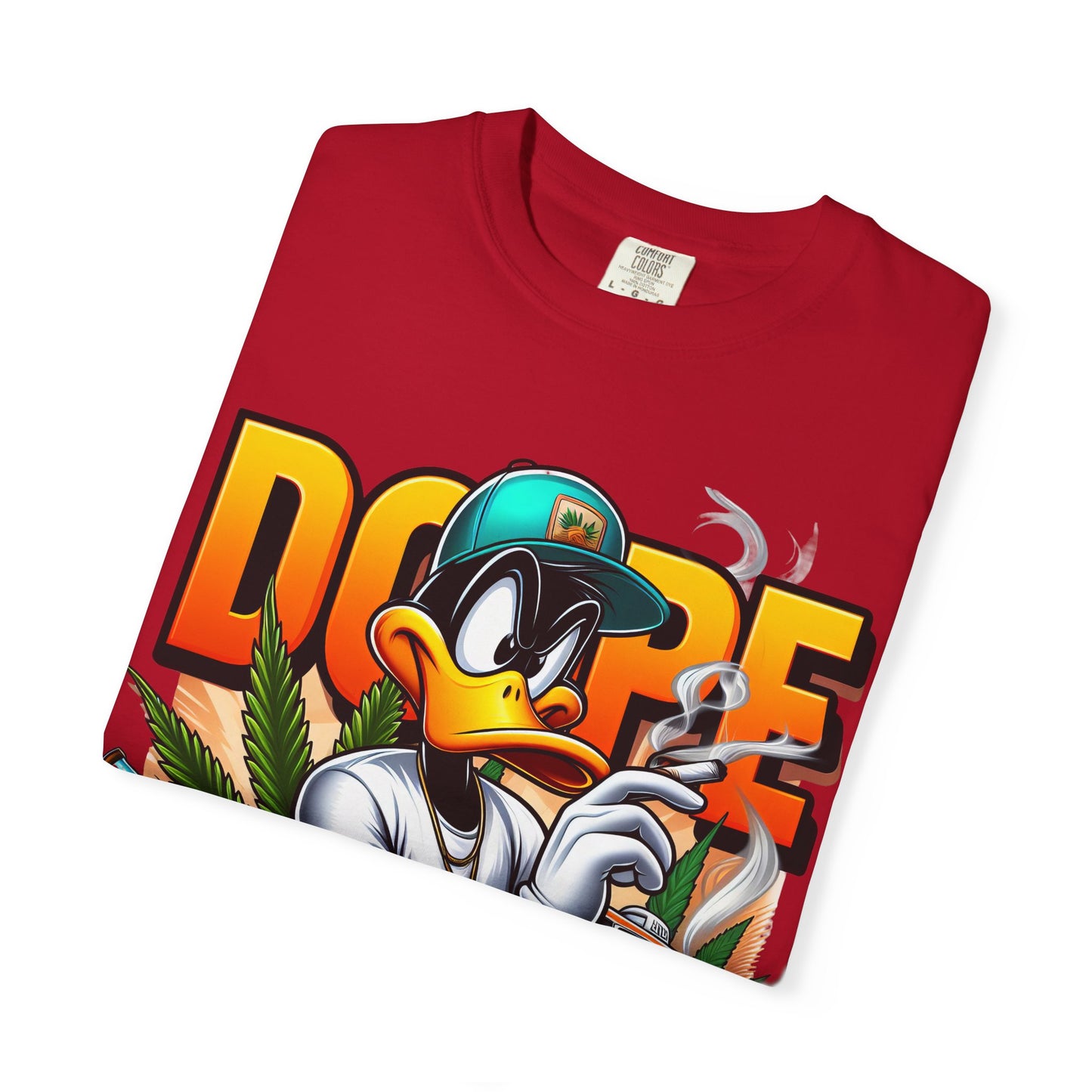 Dope Vibe Unisex Garment-Dyed T-Shirt | Streetwear Fashion, Casual Style, Hip Hop Merch, Graphic Tee, Cool Gift, Cannabis, 420