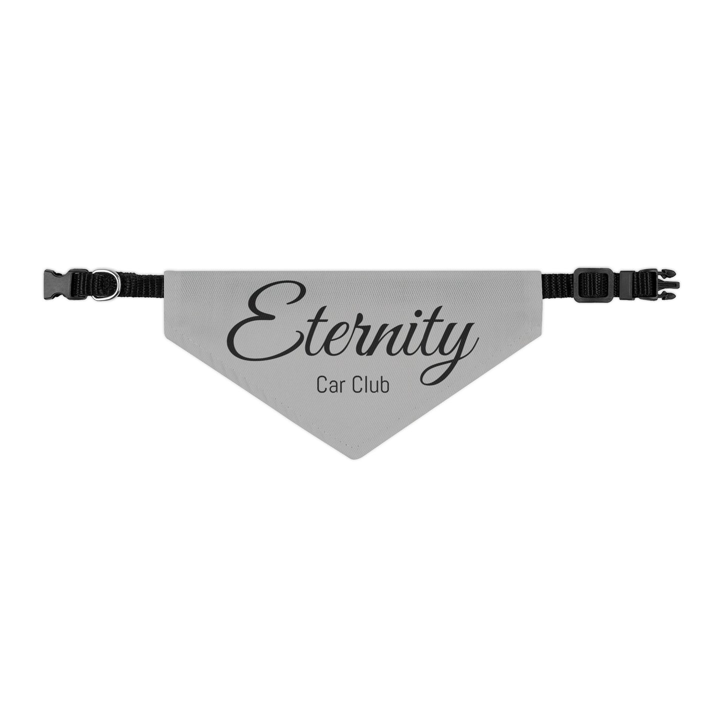 Stylish Pet Bandana Collar - Eternity Car Club Design for Dog Fashion Lovers