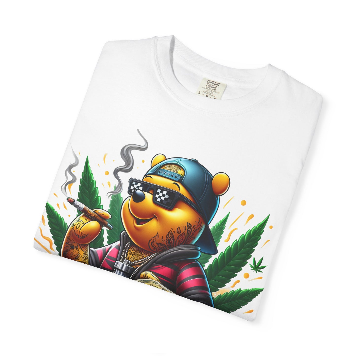 Cool Bear Graphic T-Shirt, Unisex Tee, Cannabis Vibe Apparel, Streetwear, Dope Graphic Shirt, Perfect for Gifting, 420, Cannabis
