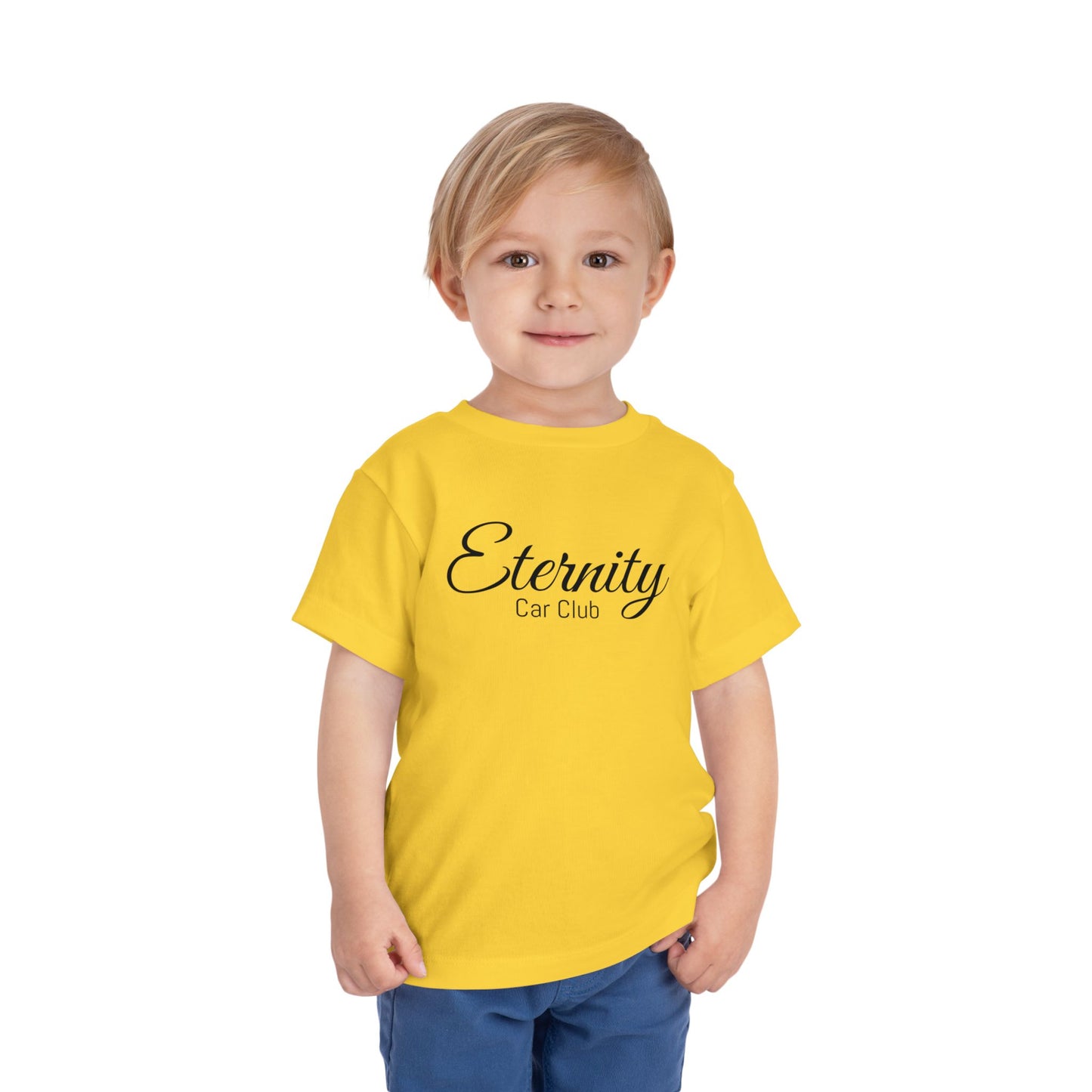 Eternity Car Club Toddler Tee, Cute Kids' Shirt, Car Enthusiast Gift, Birthday Tee, Playful Summer Top