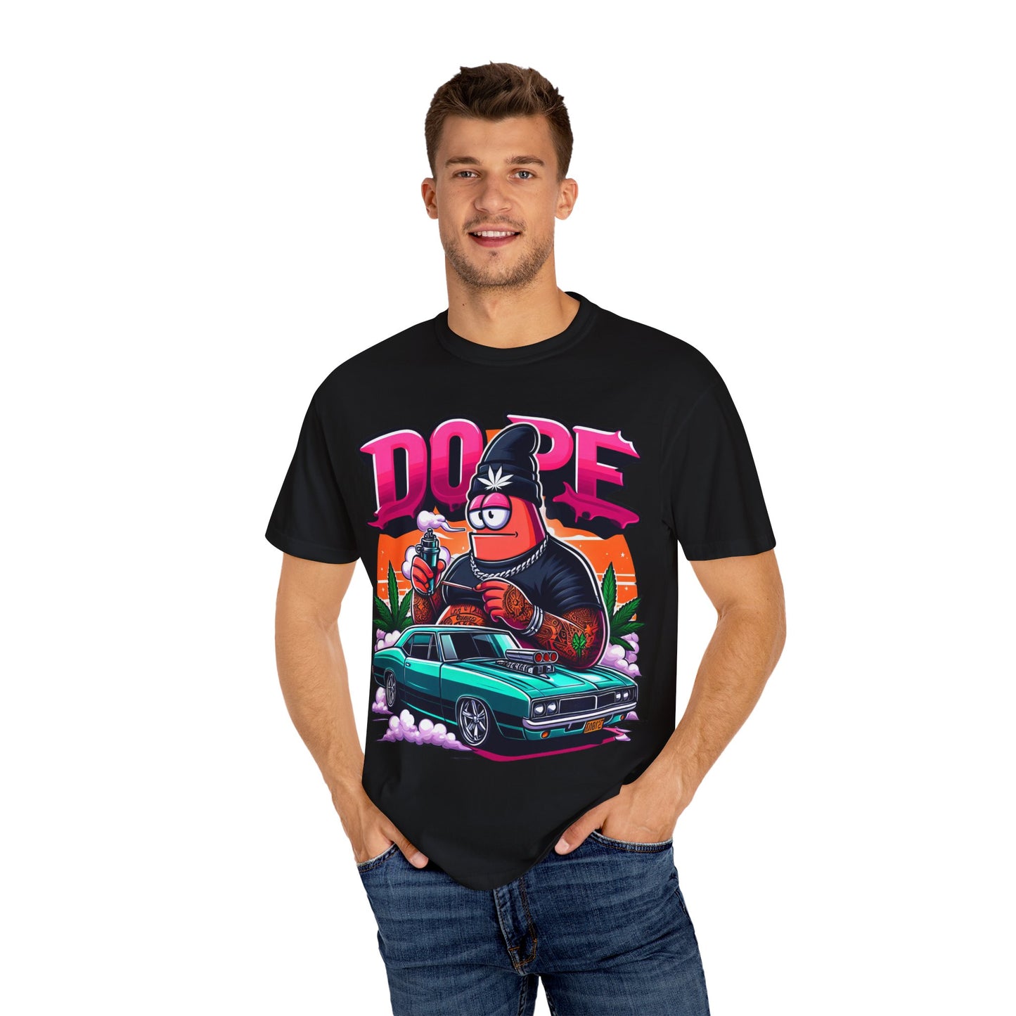 Dope Vibes Unisex T-shirt, Graphic Tee for Streetwear, Cool Casual Outfit, Gift for Artists, Hip Hop Culture Clothing, Cannabis, 420