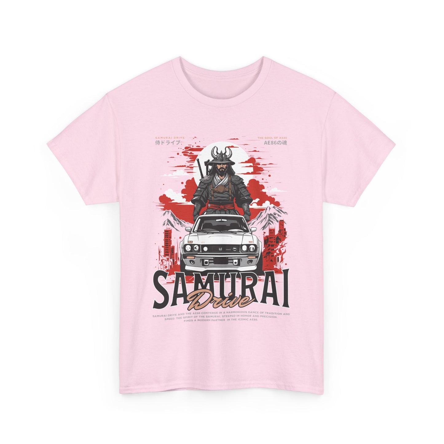 Samurai Graphic T-Shirt - JDM Style - Toyota AE86