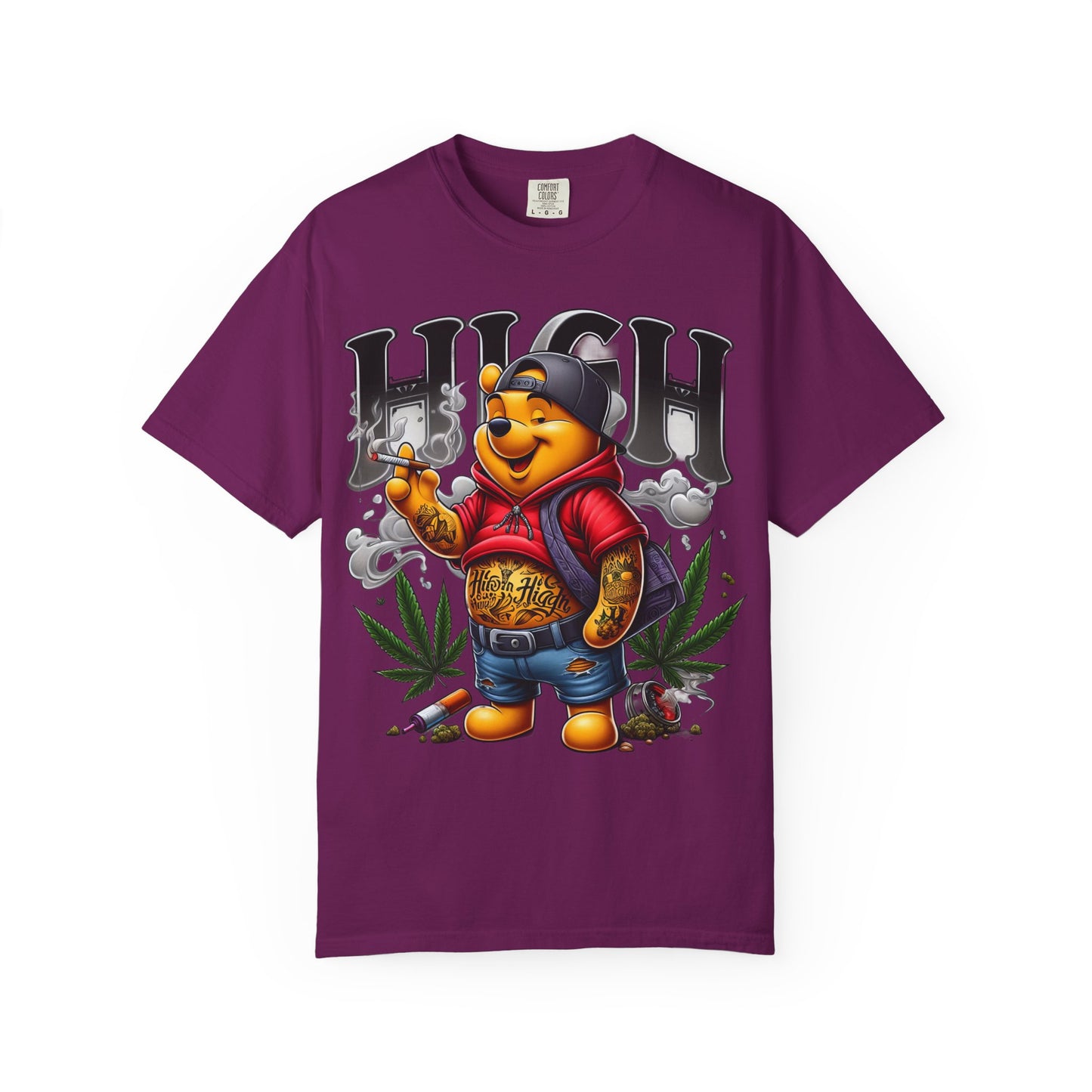 Chill Vibes Unisex T-shirt, High Design, Streetwear Style, Perfect Gift for Cannabis Lovers, Summer Festivals, Everyday Wear, Cannabis, 420