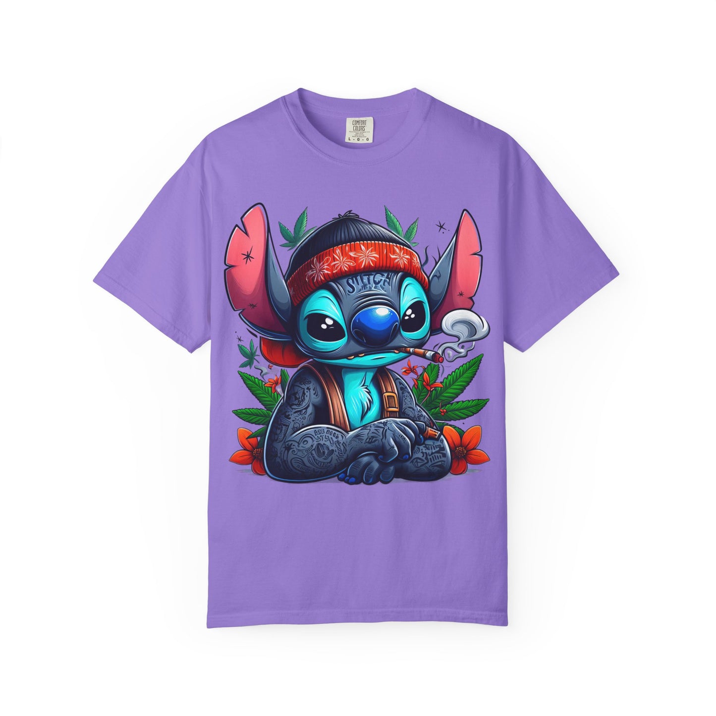 Funky Alien-Inspired Unisex T-Shirt | Casual Wear, Gift for Kids, Vintage Style, Festival Fashion, Graphic Tee, 420, Cannabis