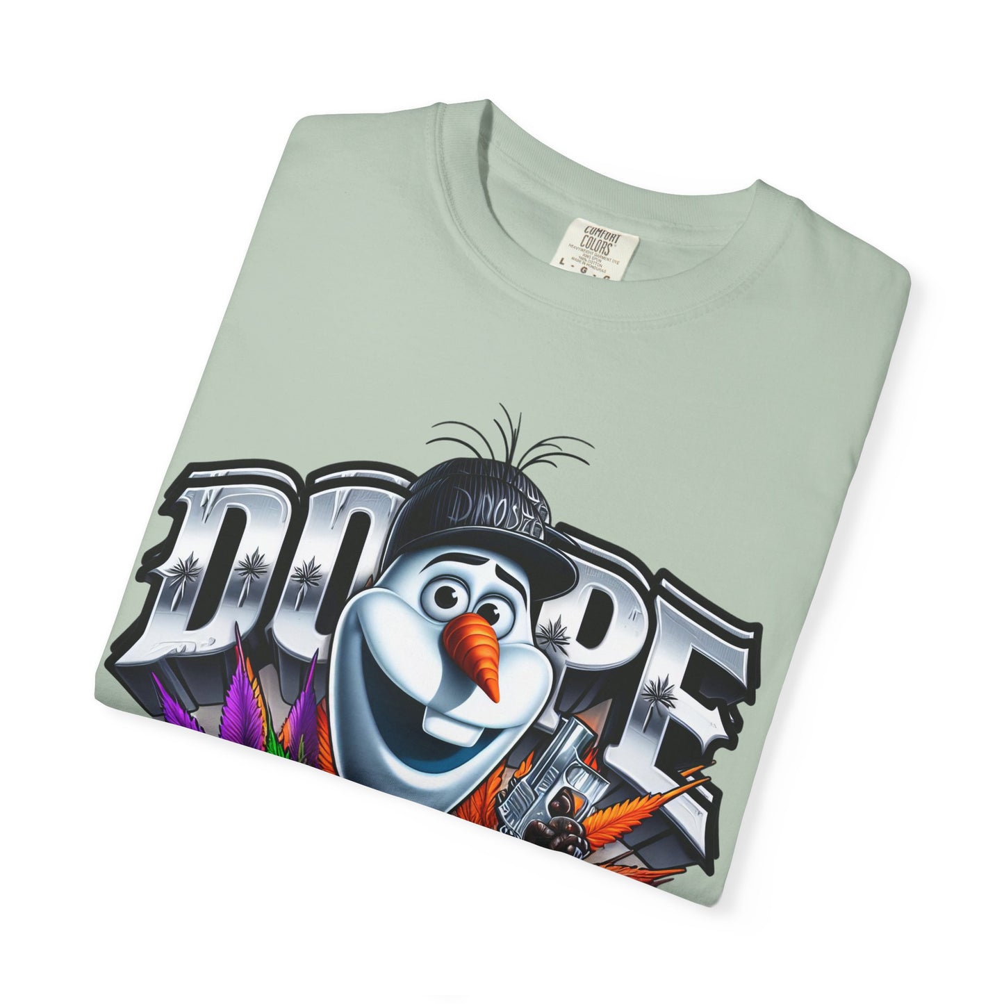 Dope Character Graphic Tee, Unisex T-Shirt for Casual Wear, Perfect Gift for Car Lovers, Cartoon Fan Apparel, Unique Statement Piece, 420, Cannabis