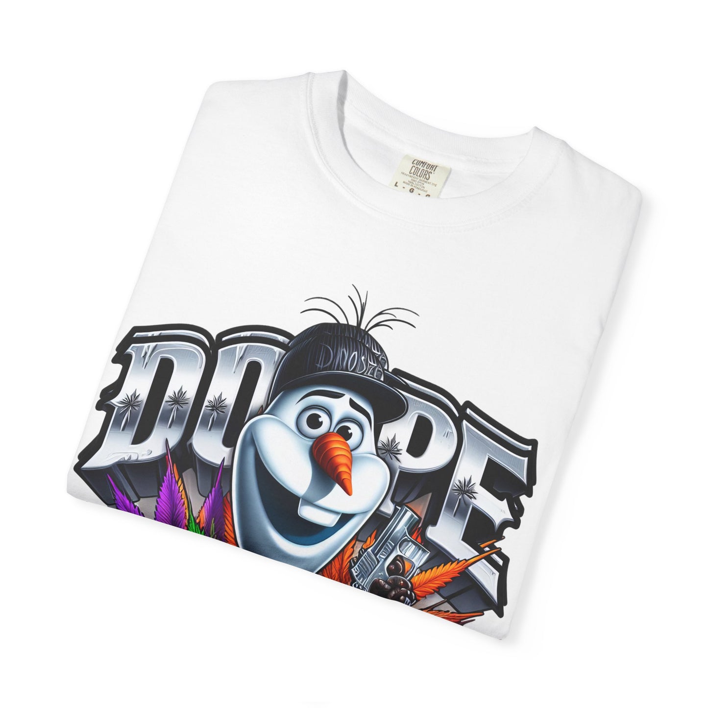 Dope Character Graphic Tee, Unisex T-Shirt for Casual Wear, Perfect Gift for Car Lovers, Cartoon Fan Apparel, Unique Statement Piece, 420, Cannabis