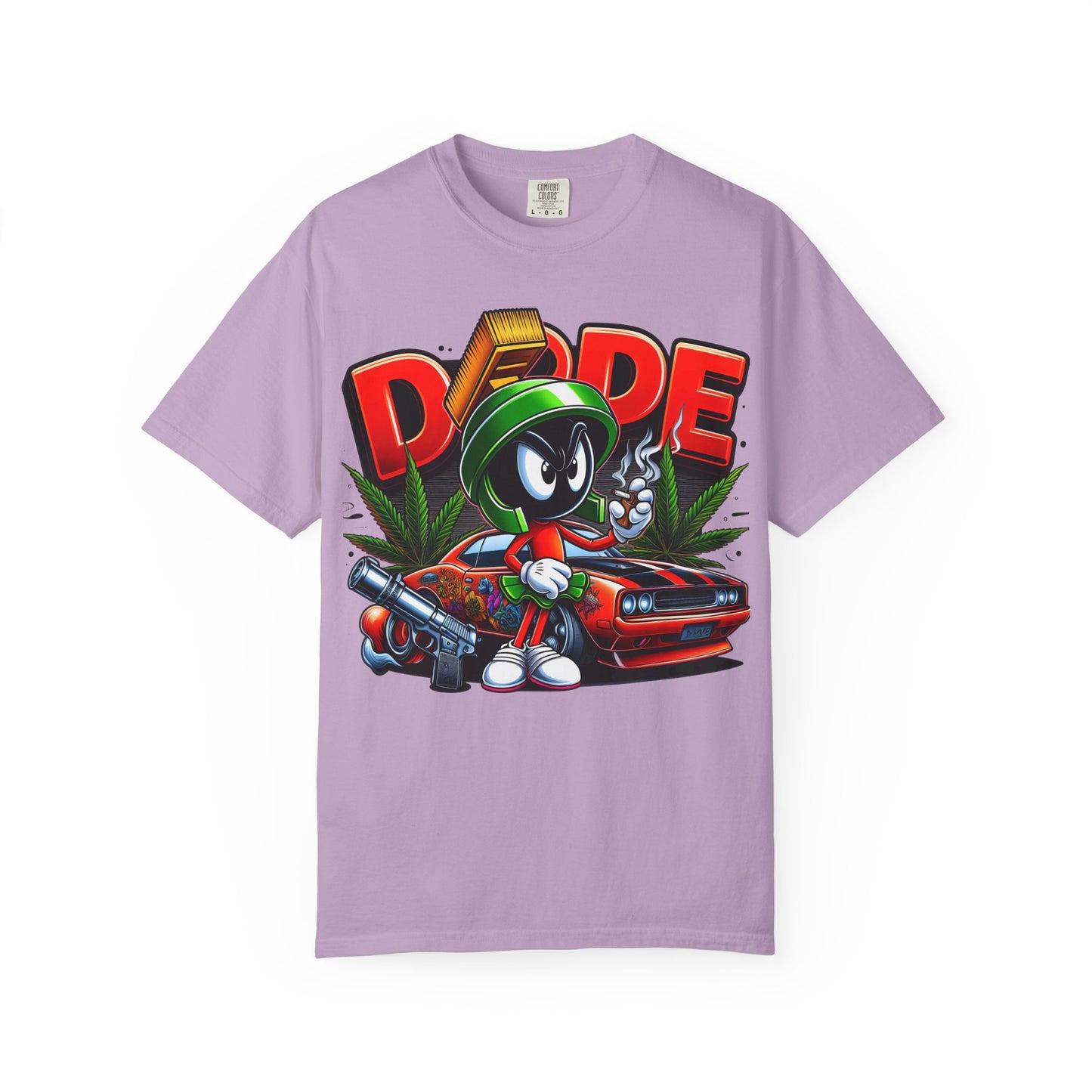 Dope Vibe Unisex Tee, Streetwear Graphic T-shirt, Cool Cartoon Shirt, Gift for Car Lovers, Retro Style Apparel. 420, Cannabis