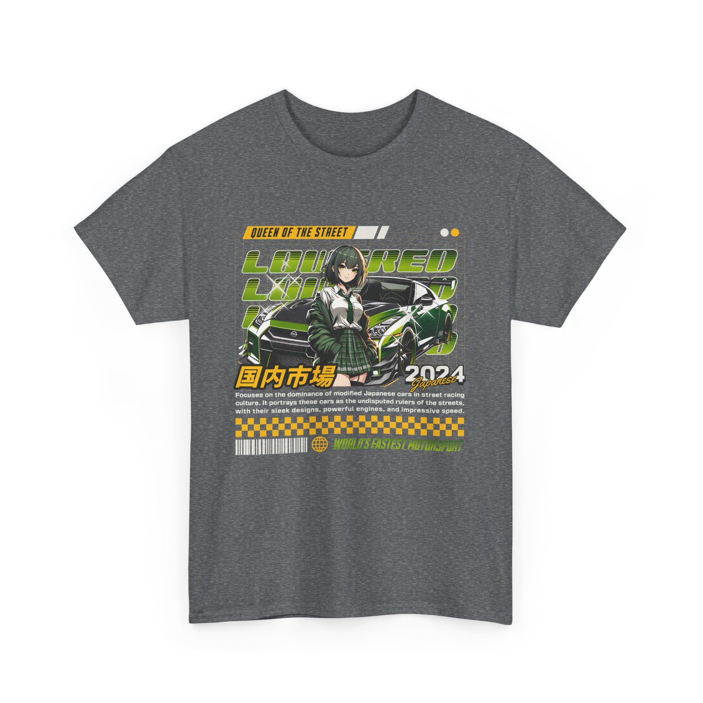 Nissan GTR Anime Graphic Tee - Queen of the Street