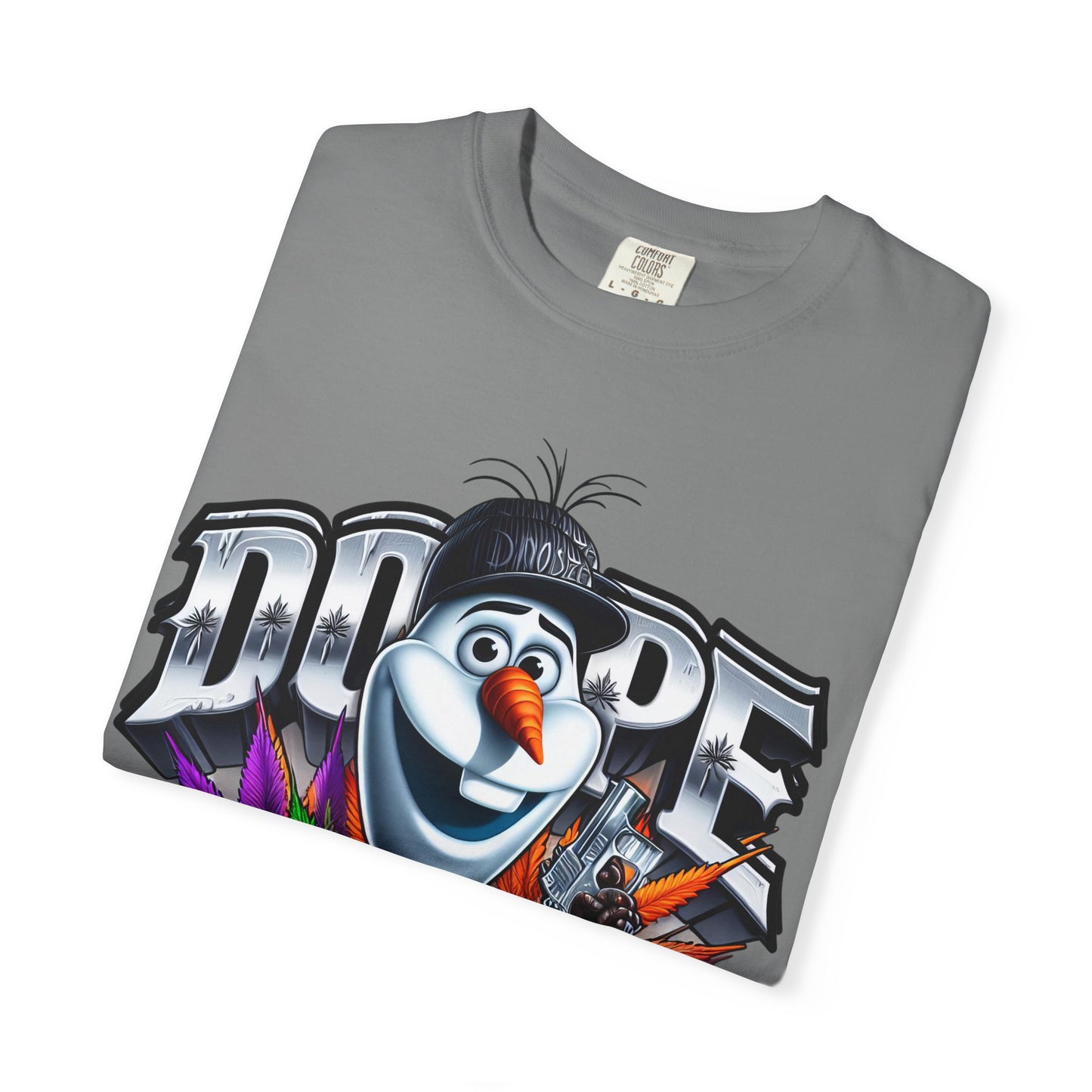 Dope Character Graphic Tee, Unisex T-Shirt for Casual Wear, Perfect Gift for Car Lovers, Cartoon Fan Apparel, Unique Statement Piece, 420, Cannabis