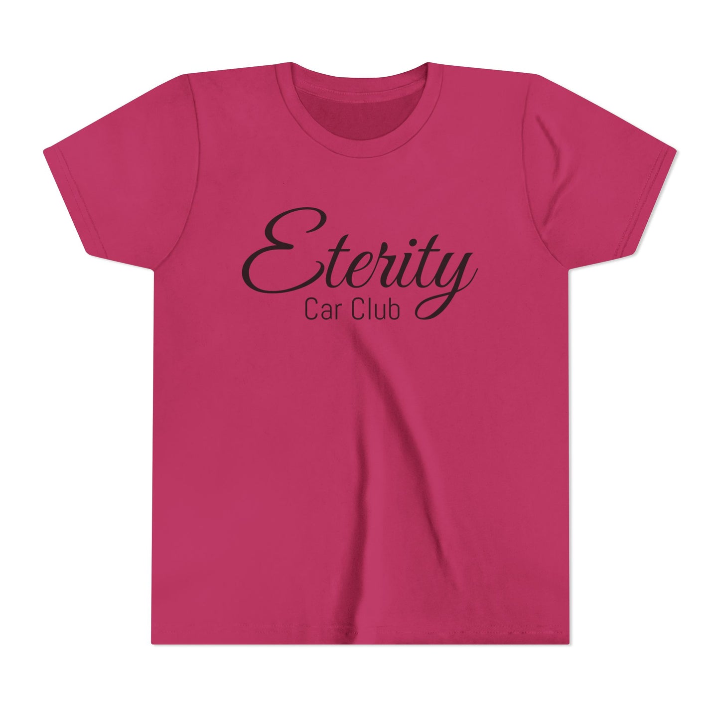 Eterity Car Club Youth Tee, Kids Car Enthusiast Shirt, Auto Club Tee, Birthday Gift, Summer Style, Car Lover Apparel