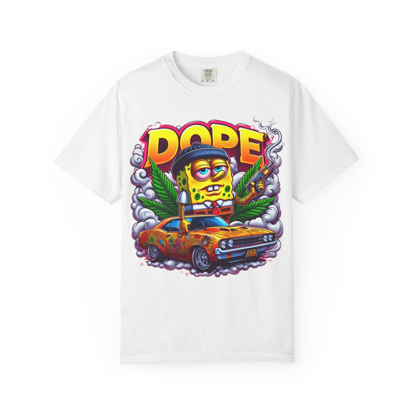 Vibrant Graphic Tee: Funky Cartoon T-Shirt, Unisex Fashion, Casual Wear, Gift for Friends, Streetwear Style, Cool Graphic Tee, 420, Cannabis