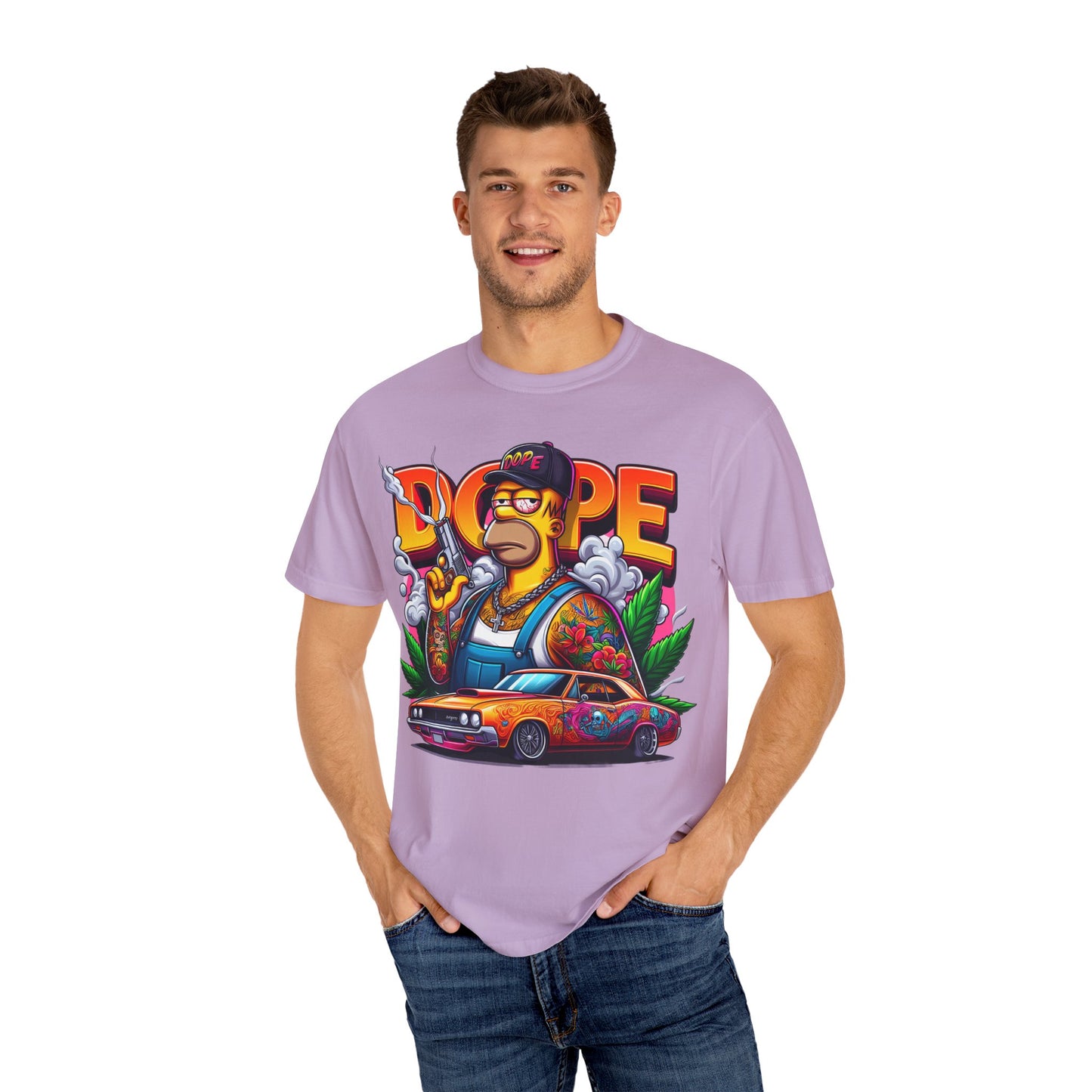 Dope Vibe Unisex T-shirt, Retro Graphic Tee, Streetwear Style, Casual Outfit, Gift for Him/Her, Festival Wear, Hip Hop Culture, 420, Cannabis