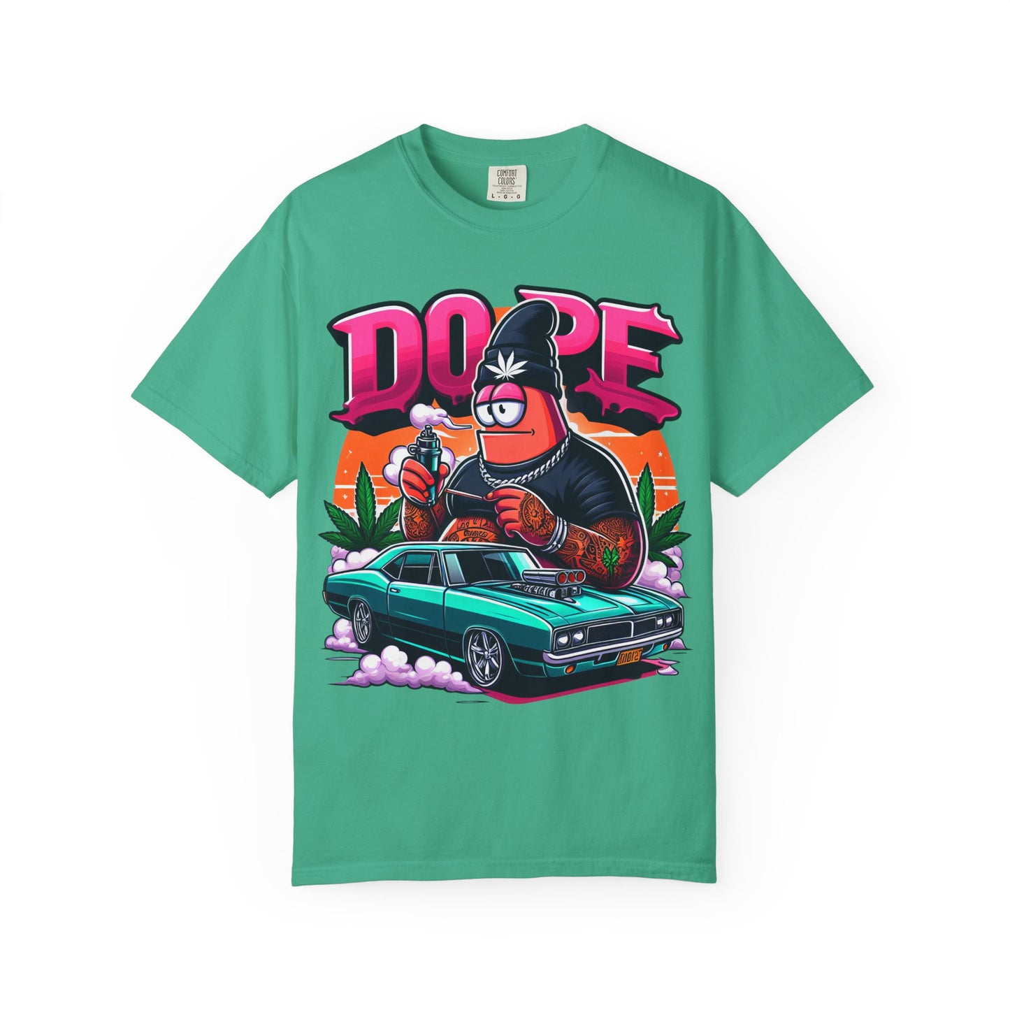 Dope Vibes Unisex T-shirt, Graphic Tee for Streetwear, Cool Casual Outfit, Gift for Artists, Hip Hop Culture Clothing, Cannabis, 420