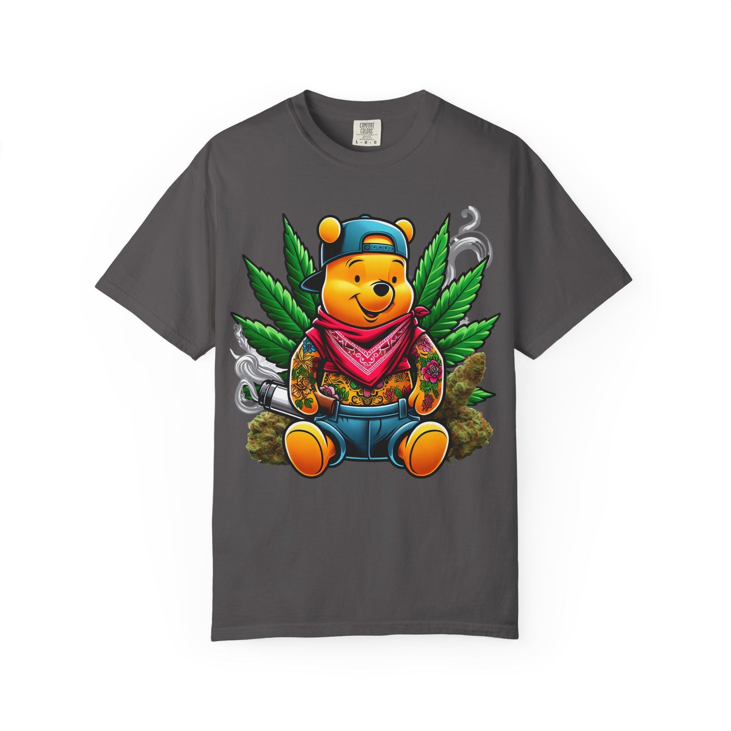 Chill Vibes Graphic Tee - Cartoon Character T-Shirt, Streetwear Style, Cool Gift for Cannabis Lovers, Relaxed Fit T-shirt, 420, Cannabis