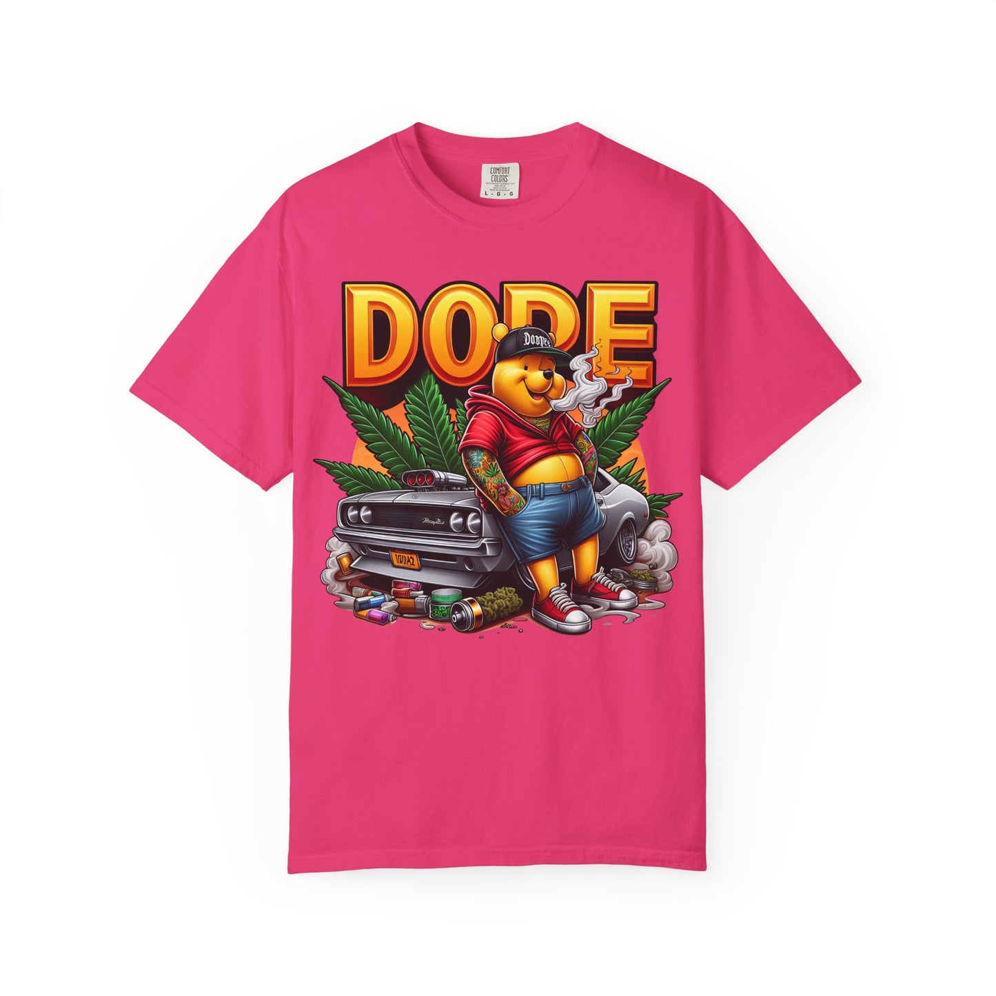 Cool Dude Graphic T-Shirt, Vintage Streetwear Tee, Perfect for Festivals, Summer Vibes, Hip Hop, Gift for Friends, 420, Cannabis